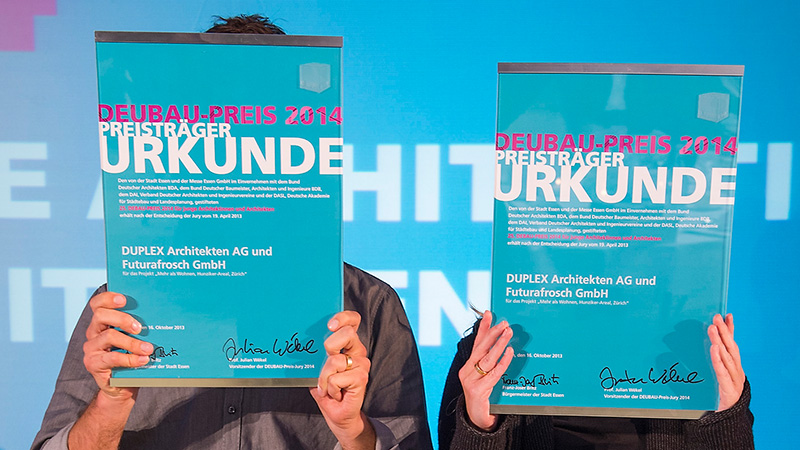 Deubau-Preisverleihung 2014